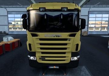 Curtain for Scania RJL version 1.0 for Euro Truck Simulator 2 (v1.40.x, 1.41.x)