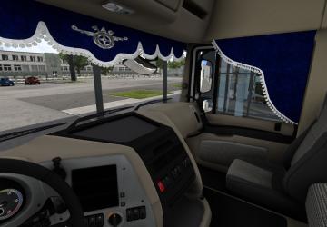 Curtains for DAF version 1.1 for Euro Truck Simulator 2 (v1.40.x)