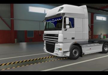 Curtains for DAF version 1.1 for Euro Truck Simulator 2 (v1.40.x)