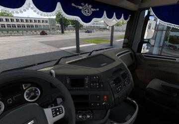 Curtains for DAF version 1.1 for Euro Truck Simulator 2 (v1.40.x)