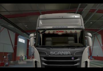 Curtains for All Scania 2009 Trucks version 4.0 for Euro Truck Simulator 2 (v1.40.x, 1.41.x)