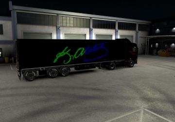 Sign Of M.K.Ataturk version 1.0 for Euro Truck Simulator 2 (v1.32.x, - 1.35.x)