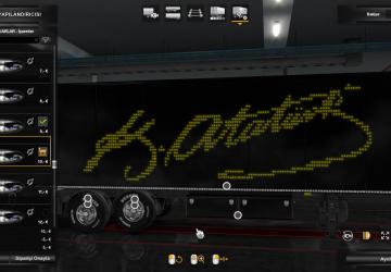 Sign Of M.K.Ataturk version 1.0 for Euro Truck Simulator 2 (v1.32.x, - 1.35.x)