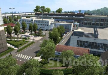 Map Silesia Rebuild - Promods addon version 1.4 for Euro Truck Simulator 2 (v1.48.x)