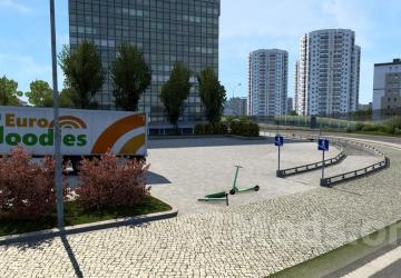 Map Silesia Rebuild - Promods addon version 1.4 for Euro Truck Simulator 2 (v1.48.x)