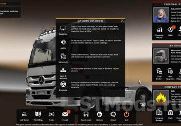 Sisl Flat UI version 12.11.23 for Euro Truck Simulator 2 (v1.48.x, 1.49.x)