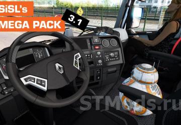 SiSL’s Mega Pack version 3.3.1 for Euro Truck Simulator 2 (v1.45.x, - 1.49.x)