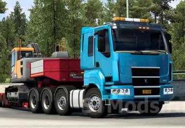 SISU R500/C500/C600 version 17.06.23 for Euro Truck Simulator 2 (v1.47.x)