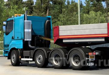 SISU R500/C500/C600 version 17.06.23 for Euro Truck Simulator 2 (v1.47.x)