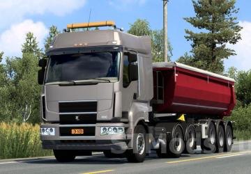 SISU R500/C500/C600 version 17.06.23 for Euro Truck Simulator 2 (v1.47.x)