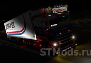 Scania PWT S500 + Trailer version 1.4 for Euro Truck Simulator 2 (v1.45.x, - 1.48.x)