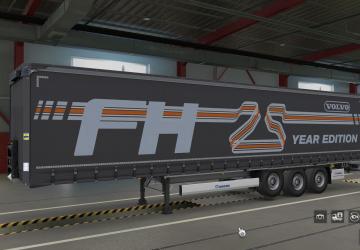 Volvo FH 25th Anniversary Skin version 1.1 for Euro Truck Simulator 2 (v1.40.x)