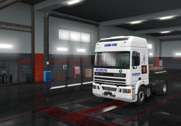 Skin 2 Baltika Trans for DAF 95 ATi version 1.0 for Euro Truck Simulator 2 (v1.35.x, 1.36.x)