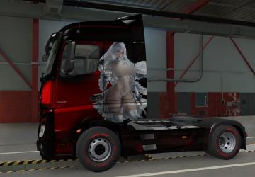 2B Skin for Mercedes Actros MP4 version 0.5 for Euro Truck Simulator 2 (v1.39.x)