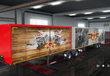 May 9 Trailer Skins version 1.0 for Euro Truck Simulator 2 (v1.30.x, - 1.34.x)