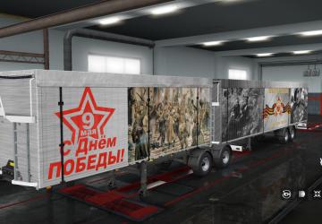 May 9 Trailer Skins version 1.0 for Euro Truck Simulator 2 (v1.30.x, - 1.34.x)