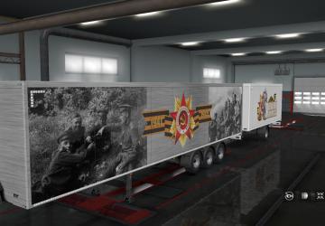 May 9 Trailer Skins version 1.0 for Euro Truck Simulator 2 (v1.30.x, - 1.34.x)
