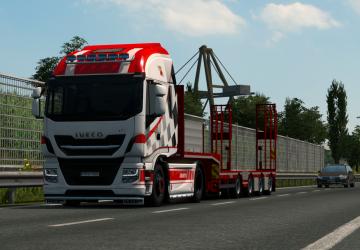 Skin Abarth for Iveco Hi-Way version 1.0 for Euro Truck Simulator 2 (v1.35.x, 1.36.x)