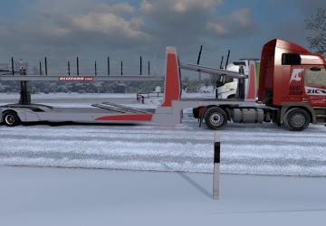 Agat Group Skin for Mercedes Actros MP3 version 1.0 for Euro Truck Simulator 2 (v1.35.x)