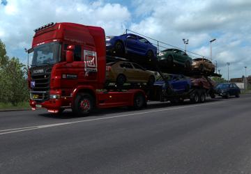 Agat Group Skin for Scania R 2009 version 1.0 for Euro Truck Simulator 2 (v1.35.x, 1.36.x)
