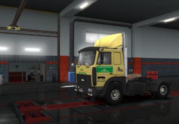 Agro Rus Skin for MAZ 54323 version 1.0 for Euro Truck Simulator 2 (v1.35.x)