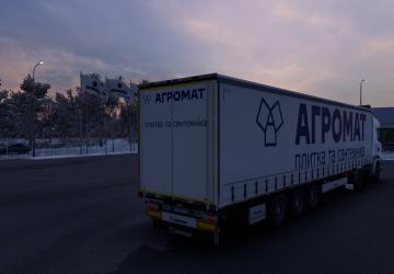Agromat Skin for Scania Streamline and Krone v1.0 for Euro Truck Simulator 2 (v1.43.x)