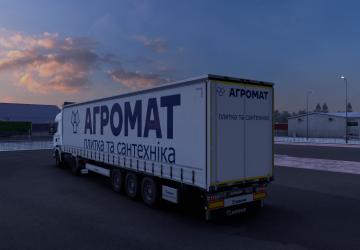 Agromat Skin for Scania Streamline and Krone v1.0 for Euro Truck Simulator 2 (v1.43.x)