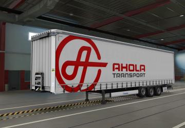 AHOLA TRANSPORT Skin version 1.0 for Euro Truck Simulator 2 (v1.36.x, 1.37.x)