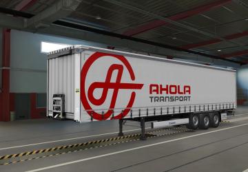 AHOLA TRANSPORT Skin version 1.0 for Euro Truck Simulator 2 (v1.36.x, 1.37.x)