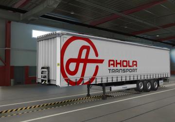 AHOLA TRANSPORT Skin version 1.0 for Euro Truck Simulator 2 (v1.36.x, 1.37.x)