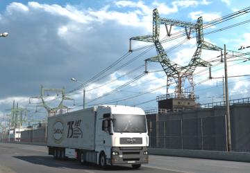 Akkond Skin for Krone Coolliner version 1.0 for Euro Truck Simulator 2 (v1.39.x)