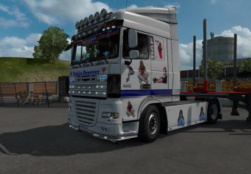 Alice Skin for DAF FX 105 version 1.0 for Euro Truck Simulator 2 (v1.36.x)