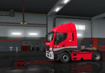 Arcese Skin for Iveco Hi Way version 1.0 for Euro Truck Simulator 2 (v1.35.x)