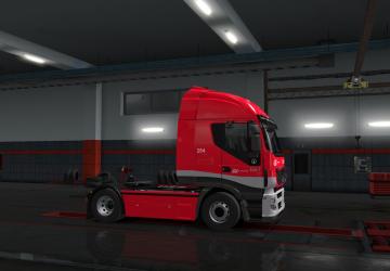 Arcese Skin for Iveco Hi Way version 1.0 for Euro Truck Simulator 2 (v1.35.x)