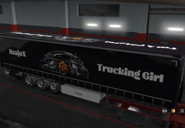 Astronautic KsajoX Skin for Krone Trailer v1.0 for Euro Truck Simulator 2 (v1.32.x, - 1.35.x)