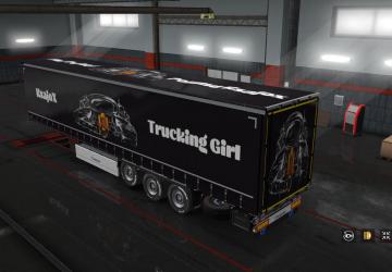 Astronautic KsajoX Skin for Krone Trailer v1.0 for Euro Truck Simulator 2 (v1.32.x, - 1.35.x)