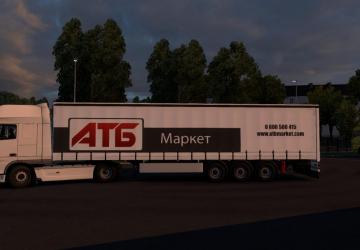 ATB Market Trailer Skin version 1.0 for Euro Truck Simulator 2 (v1.53x - 1.54x)