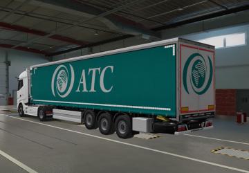 ATC Skin for Krone and Schwarzmuller version 1.1 for Euro Truck Simulator 2 (v1.38.x, - 1.41.x)