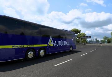Autolux Skin for Neoplan New Tourliner 2021 v1.0 for Euro Truck Simulator 2 (v1.45)