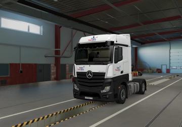 Baltic Transline Skin version 1.0 for Euro Truck Simulator 2 (v1.43.x)