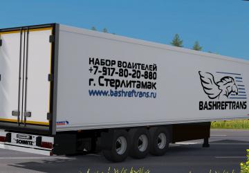 BashRefTrans Skin for Schmitz S.KO version 1.0 for Euro Truck Simulator 2 (v1.35.x, 1.36.x)