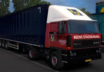 BEENS & Zn. B.V. STADSKANAAL Skin for DAF F241 v1.0 for Euro Truck Simulator 2 (v1.39.x)