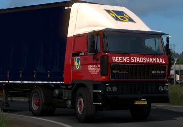 BEENS & Zn. B.V. STADSKANAAL Skin for DAF F241 v1.0 for Euro Truck Simulator 2 (v1.39.x)