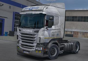 BelGruz Dirty Skin for Scania R&S by RJL version 1.0 for Euro Truck Simulator 2 (v1.37.x, - 1.39.x)