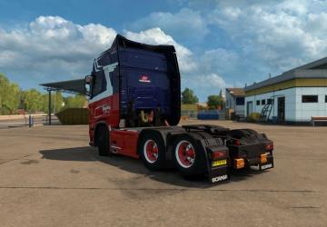 Bjarne Nielsen Skin for Scania R version 1.0 for Euro Truck Simulator 2 (v1.35.x)