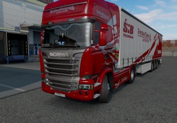 Brilliant Victory Skin for Scania Streamline v1.0 for Euro Truck Simulator 2 (v1.35.x, - 1.42.x)