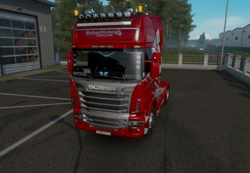 Brilliant Victory Skin for Scania R version 1.0 for Euro Truck Simulator 2 (v1.35.x, - 1.42.x)