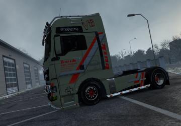 Buck Transporte Skin for MAN TGX Reworked by MADSter v1.0 for Euro Truck Simulator 2 (v1.35.x, 1.36.x)