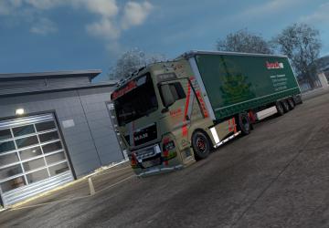 Buck Transporte Skin for MAN TGX Reworked by MADSter v1.0 for Euro Truck Simulator 2 (v1.35.x, 1.36.x)