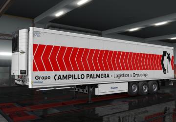 CAMPILLO PALMERA Skin version 1.0 for Euro Truck Simulator 2 (v1.35.x)